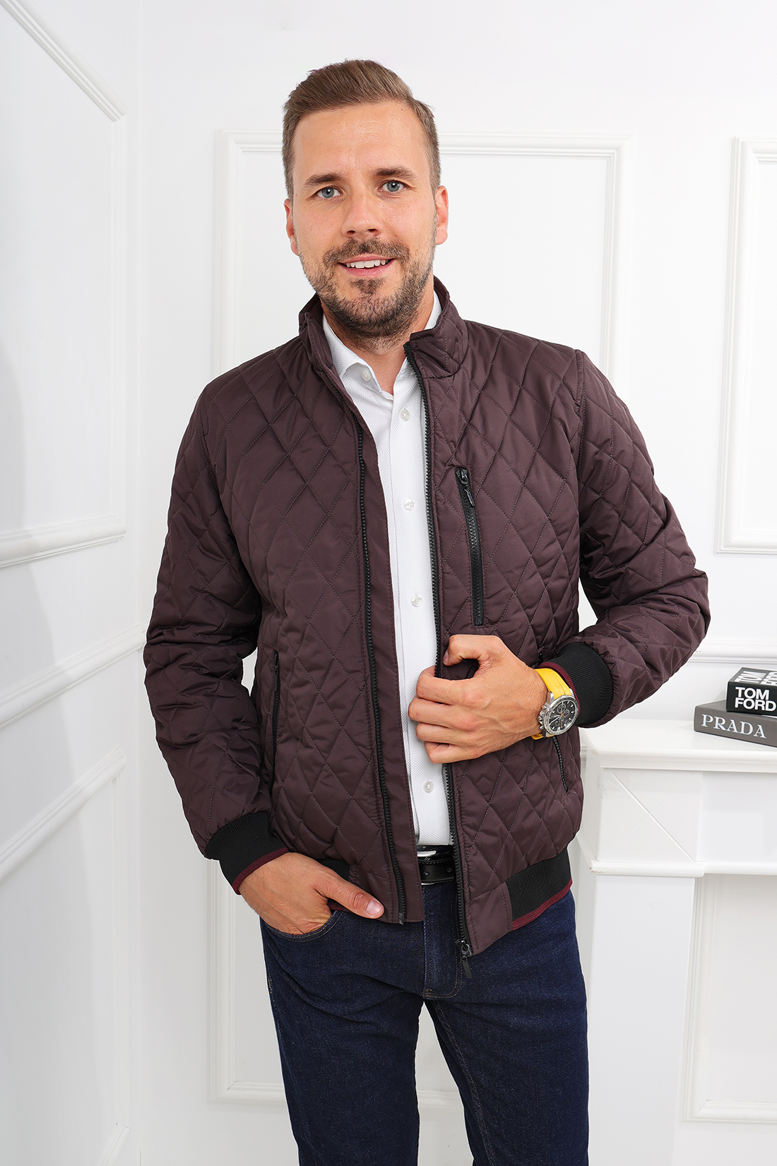 Produkt Męska kurtka pikowana K-031  - zdjęcie #7
